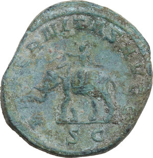 reverse: Philip I (244-249). AE Sestertius. Ludi Saeculares (Secular Games) issue, commemorating the 1000th anniversary of Rome, 249 AD