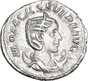 obverse: Otacilia Severa, wife of Philip I (244-249). AR Antoninianus, 246-248