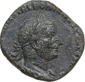 obverse: Trebonianus Gallus (251-253). AE Sestertius