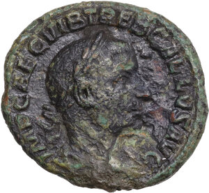obverse: Trebonianus Gallus (251-253). AE As, 251-252