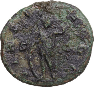 reverse: Trebonianus Gallus (251-253). AE As, 251-252