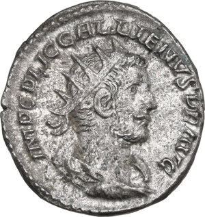 obverse: Gallienus (253-268). AR Antoninianus, Asian mint, 253-254