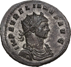 obverse: Aurelian (270-275). AR Antoninianus, Mediolanum mint