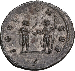 reverse: Aurelian (270-275). AR Antoninianus, Mediolanum mint