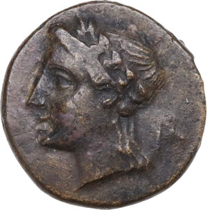 obverse: Southern Lucania, Thurium. AE 12 mm, c. 280-250 BC