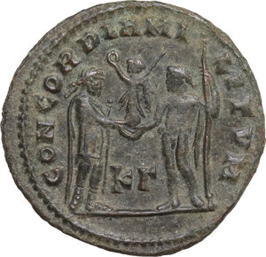 reverse: Diocletian (284-305). AE Follis, Cyzicus mint, 295-299