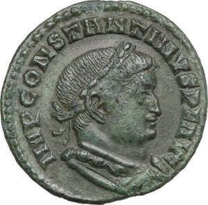 Constantine I (307-337). AE Follis, Lugdunum mint, 314-315