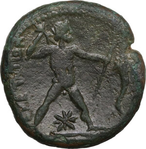 reverse: Bruttium, Brettii. AE Half-Unit, c. 214-211 BC