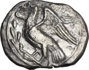 obverse: Bruttium, Kroton. AR Nomos, c. 350-300 BC