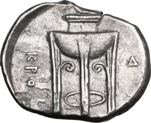 reverse: Bruttium, Kroton. AR Nomos, c. 350-300 BC