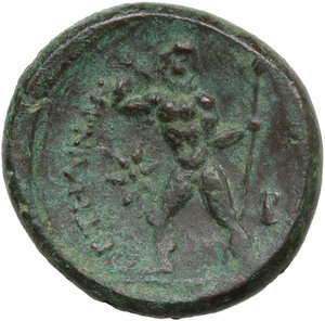 reverse: Bruttium, Petelia. AE 20 mm, c. 216-204 BC