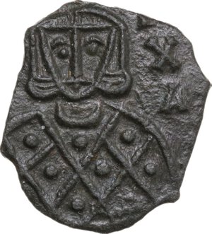 obverse: Michael I, Rhangabe (811-813). AE Follis, Syracuse mint