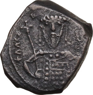 obverse: Alexius I Comnenus (1081-1118). AE Tetarteron, Constantinople mint, 1092-1118