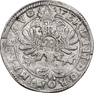reverse: Germany.  Ferdinand III (1637-1657). AR 2/3 Taler to 28 Stüber, Emden mint