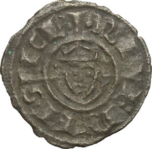 obverse: Italy.  Federico II (1194-1250). BI Denar, Sicily, Brindisi  mint, 1238-1239