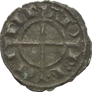 reverse: Italy.  Federico II (1194-1250). BI Denar, Sicily, Brindisi  mint, 1238-1239