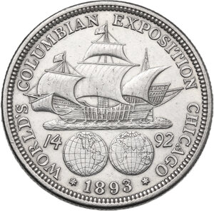 reverse: USA. AR Half dollar 1893 