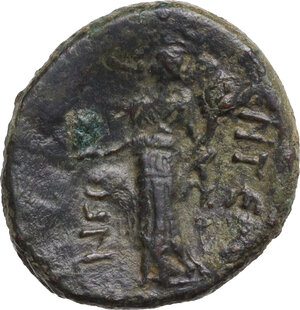 reverse: Entella.  L. Sempronius Atratinus. AE 23 mm, after 210 BC