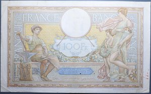 obverse: FRANCIA 100 FRANCS 20/10/1938 BB-SPL (FORI)