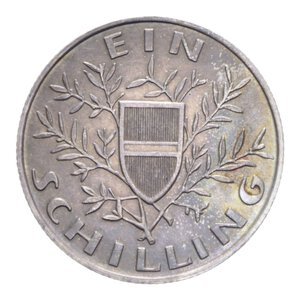 reverse: AUSTRIA SCHILLING 1924 AG. 7,08 GR. qFDC (PATINATA)