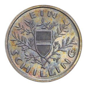 reverse: AUSTRIA SCHILLING 1926 AG. 6 GR. qFDC (PATINATA)
