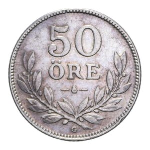 reverse: SVEZIA 50 ORE 1938 G AG. 4,91 GR. BB-SPL