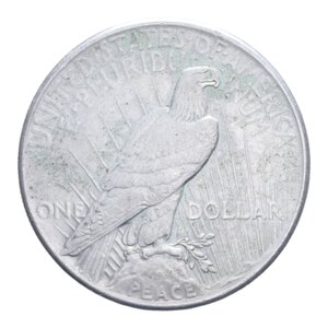 reverse: USA DOLLARO 1925 PACE AG. 26,65 GR. qSPL