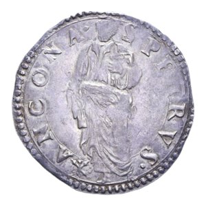 reverse: ANCONA GIULIO III (1550-1555) GIULIO AG. 3,10 GR. BB-SPL