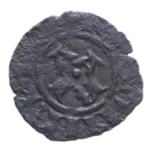 reverse: ASCOLI CONTE I DA CARRARA (1414-1420) DENARO O PICCIOLO R 0,50 GR. MI. qBB