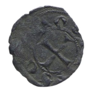 reverse: ASCOLI CONTE I DA CARRARA (1414-1420) DENARO O PICCIOLO R 0,54 GR. MI. qBB