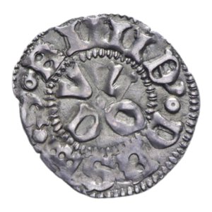 reverse: ASCOLI FRANCESCO I SFORZA (1433-1446) BOLOGNINO 2° TIPO R AG. 1,04 GR. GR. BB-SPL