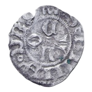 reverse: ASCOLI FRANCESCO I SFORZA (1433-1446) BOLOGNINO 2° TIPO R AG. 0,80 GR. GR. BB