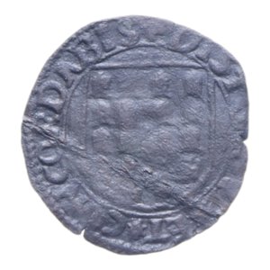 reverse: CAMERINO GIOVANNI MARIA VARANO (1503-1527) QUATTRINO (VOLTO A SINISTRA) MI. 1,02 GR. MB-BB