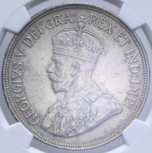 obverse: CIPRO 45 PIASTRE 1928 R AG. UNC DETAILS CLEANED (SIGILLATA NGC 5775475-012)