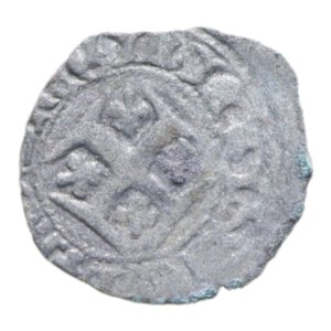 reverse: REGNO DI NAPOLI GIOVANNA E LUDOVICO (1347-1362) DENARO NC MIR. 36 MI. 0,57 GR. MB