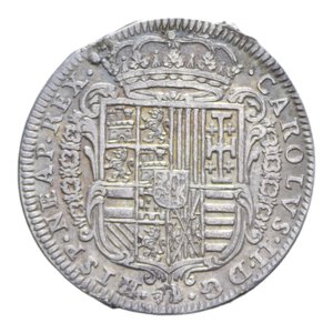 obverse: REGNO DI NAPOLI CARLO II (1674-1700) TARI  1685 AG. 5,58 GR. BB+ (MONTATURA RIMOSSA)