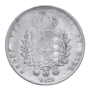 reverse: REGNO DELLE DUE SICILIE FRANCESCO I (1825-1830) PIASTRA 120 GRANA 1825 AG. 27,37 GR. MB-BB/qBB