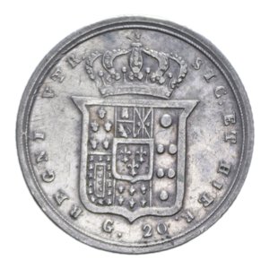 reverse: REGNO DELLE DUE SICILIE FERDINANDO II (1830-1859) TARI  20 GRANA 1848 R AG. 4,56 GR. BB/BB+