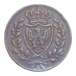 obverse: VITT. EMANUELE II RE ELETTO (1859-1861) 1 CENT. 1826 BOLOGNA R CU. 2 GR. qBB