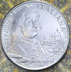 obverse: 5000 LIRE 1997 CANALETTO AG. 18 GR. IN FOLDER FDC
