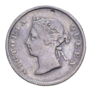 obverse: GUIANA & WEST INDIE BRITISH VICTORIA 4 PENCE 1891 R AG. 1,85 GR. BB/BB+
