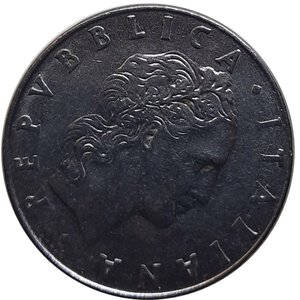 obverse: 50 lire 1979 asse spostato 50 gradi
