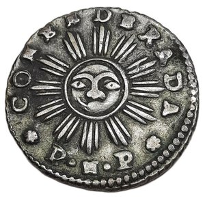 reverse: Cordoba,Province Argentine,  1 real argento 1841 Molto Rara