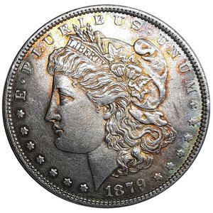 reverse: U.S.A. Morgan Dollar argento 1879 QFDC