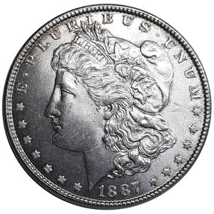 reverse: U.S.A. Morgan Dollar argento 1887 FDC /QFDC