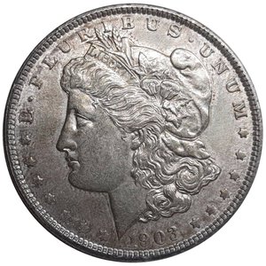 reverse: U.S.A. Morgan Dollar argento 1903 SPL++ RARA
