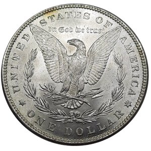 reverse: U.S.A. Morgan Dollar argento 1882  QFDC