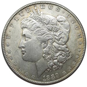 reverse: U.S.A. Morgan Dollar argento 1889   SPL+