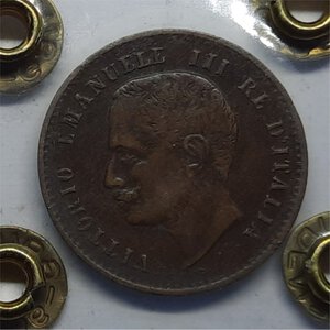 reverse: Vittorio Emanuele III 2 Centesimi Valore 1907 , RARA Perizia Gaudenzi BB