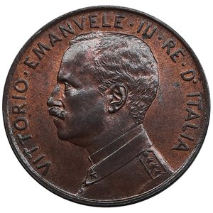 reverse: Vittorio Emanuele III 2 Centesimi Prora 1915 FDC QFDC